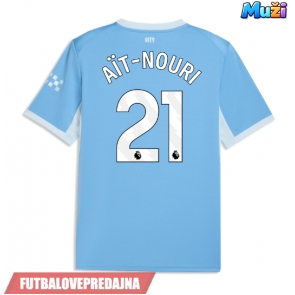 Lacne Muži Futbalové dres Manchester City Rayan Ait-Nouri #21 2026-27 Krátky Rukáv - Domáci